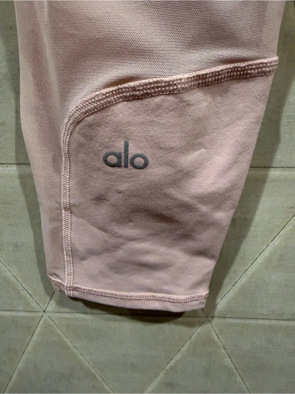 Alo High Waist Coast Capri Legging Pink S